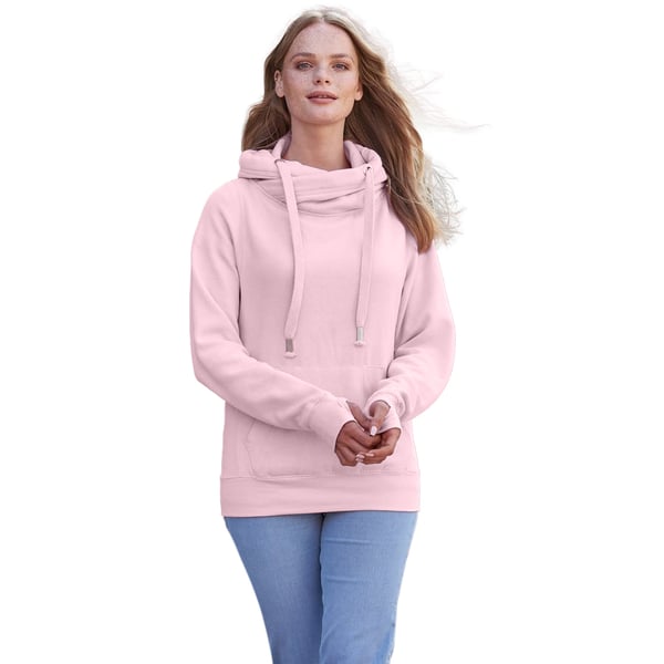 Awdis Unisex aikuisten ristikaulus huppari