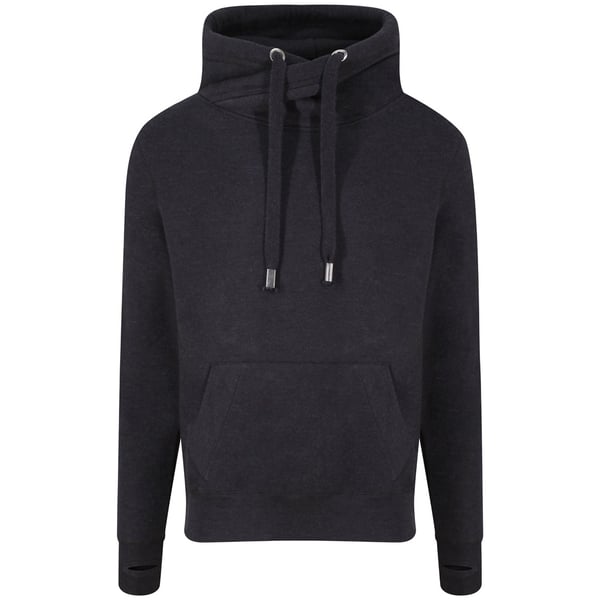 Awdis Unisex aikuisten ristikaulus huppari