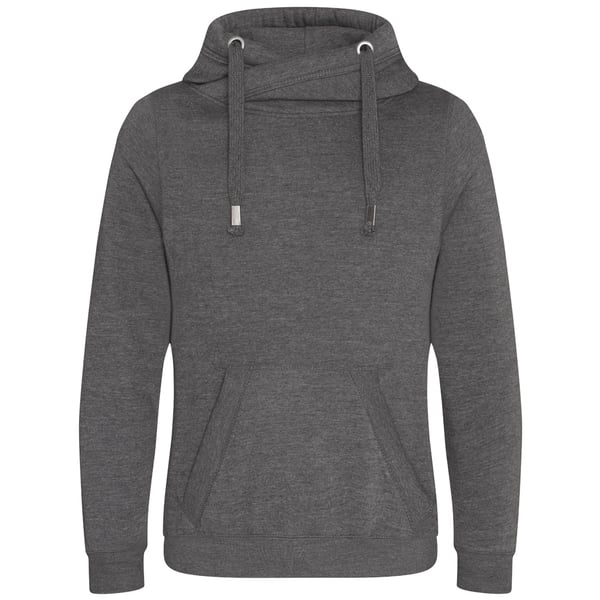 Awdis Unisex aikuisten ristikaulus huppari