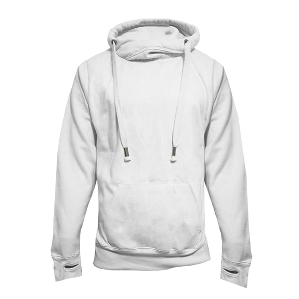Awdis Unisex aikuisten ristikaulus huppari