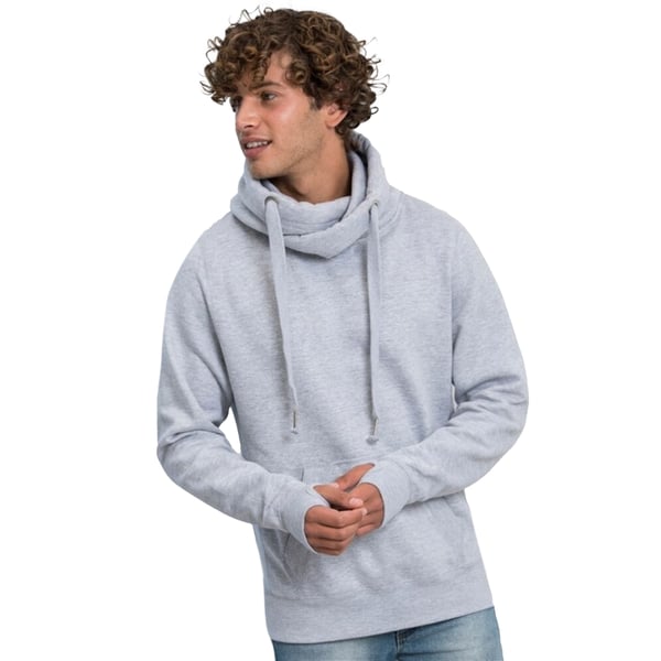 Awdis Unisex aikuisten ristikaulus huppari