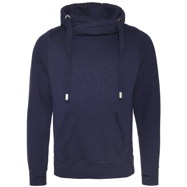 Awdis Unisex aikuisten ristikaulus huppari
