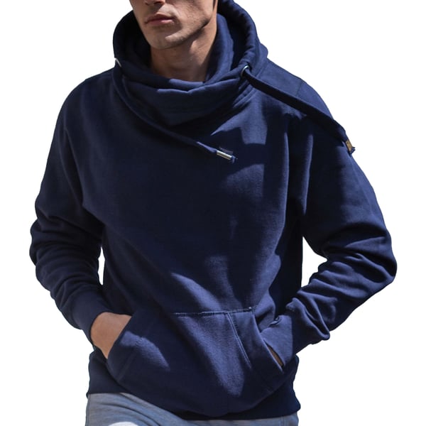 Awdis Unisex aikuisten ristikaulus huppari
