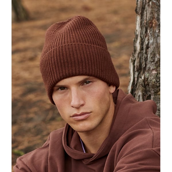 Beechfield Cuffed Återvunnen Oversized Mössa