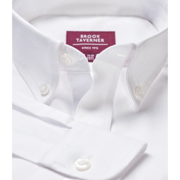 Brook Taverner Mens Whistler Long-Sleeved Formal Shirt