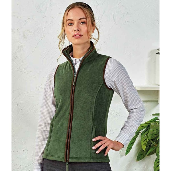 Premier Dame/Damer Artisan Fleece Gilet