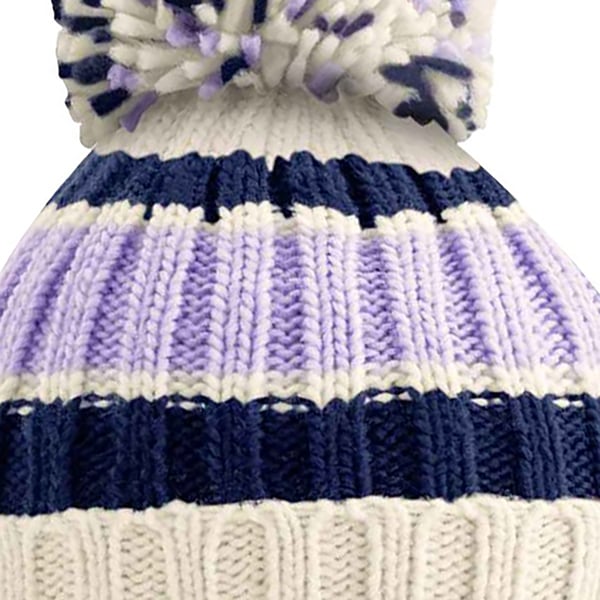 Beechfield Unisex Adult Hygge Striped Beanie