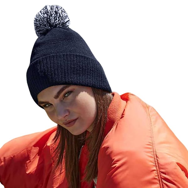 Beechfield Snowstar kierrätetty pipo