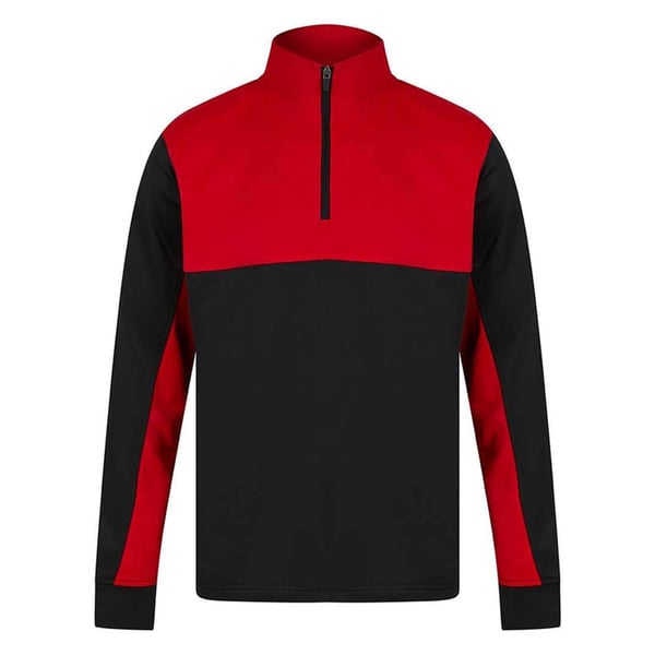 Finden & Hales Childrens/Kids Quarter Zip Fleece Top