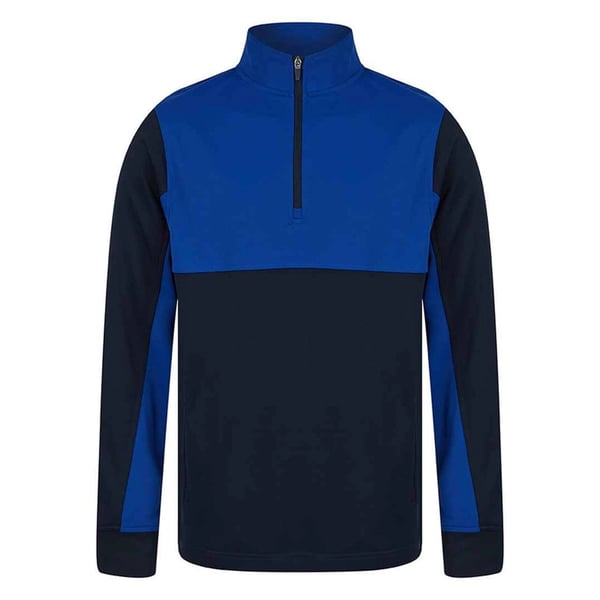 Finden & Hales Childrens/Kids Quarter Zip Fleece Top