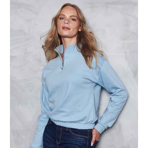 Awdis Womens/Ladies Cropped Sweatshirt