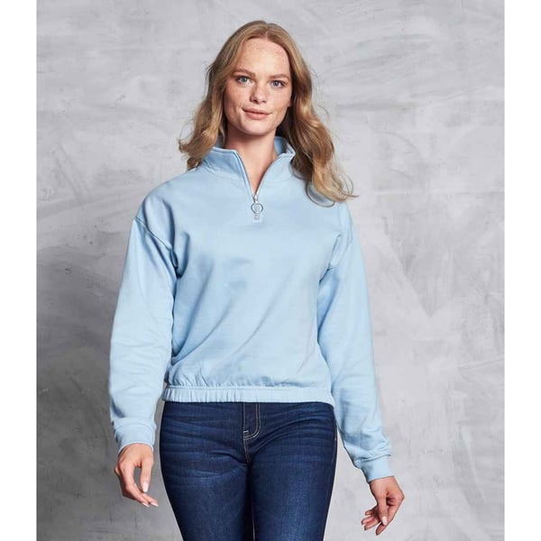 Awdis Womens/Ladies Cropped Sweatshirt