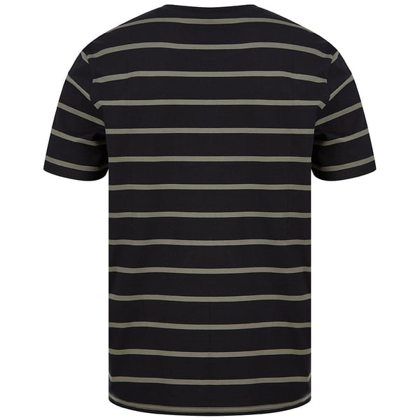 Front Row Unisex Aikuisten Raidallinen T-paita
