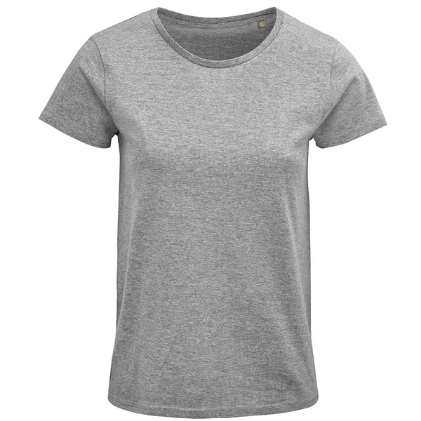 SOLS Dame/Dame Crusader Marl Organic T-shirt