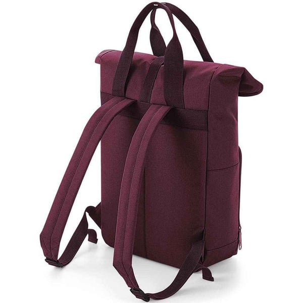 Bagbase Unisex Adult Roll Top Twin Handle Backpack