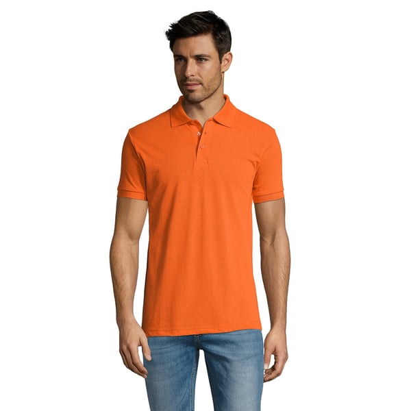 SOLs Mens Prime Pique Plain Short Sleeve Polo Shirt
