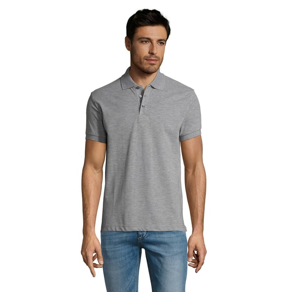 SOLs Mens Prime Pique Plain Short Sleeve Polo Shirt