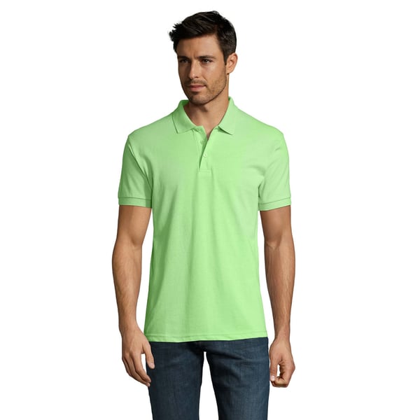 SOLs Mens Prime Pique Plain Short Sleeve Polo Shirt