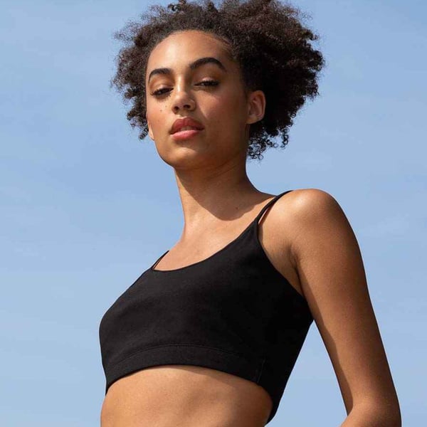 SF Womens/Ladies Sustainable Cropped Camisole