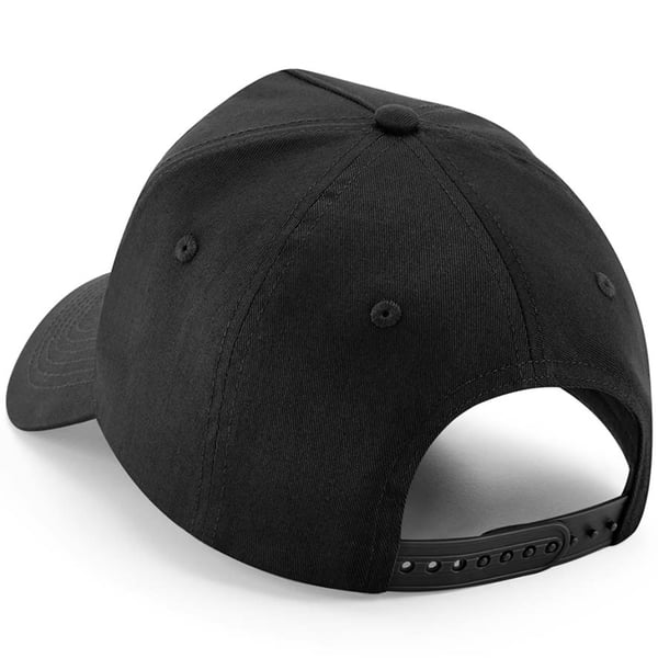 Beechfield 5-panels keps med avtagbar patch