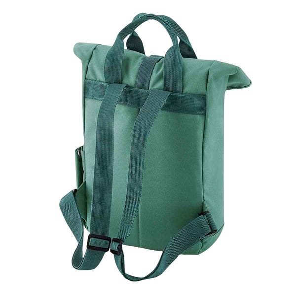 Bagbase Unisex Adult Mini Recycled Twin Handle Backpack