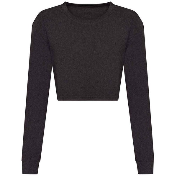 Awdis Womens/Ladies Heather Crop T-Shirt
