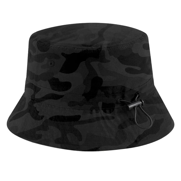 Beechfield Unisex Adult Camo Recycled Polyester Bucket Hat