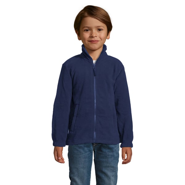 SOLS Childrens/Kids North Zip-Up Fleece Jacket