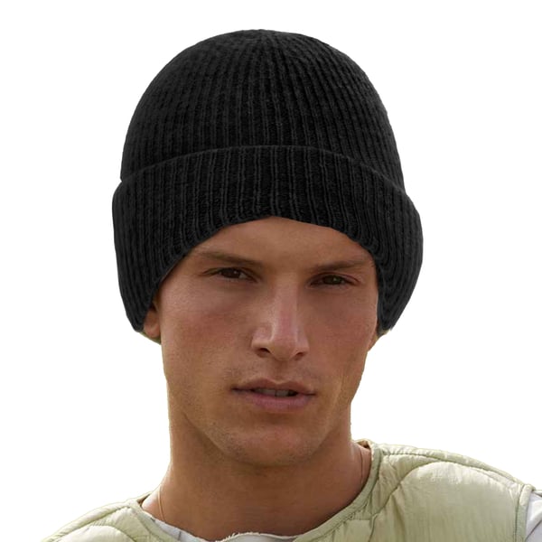 Beechfield Hyggelig Ribbed Marl Beanie