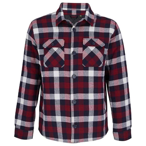 SOLS Unisex Adult Noah Flannel Padded Overshirt