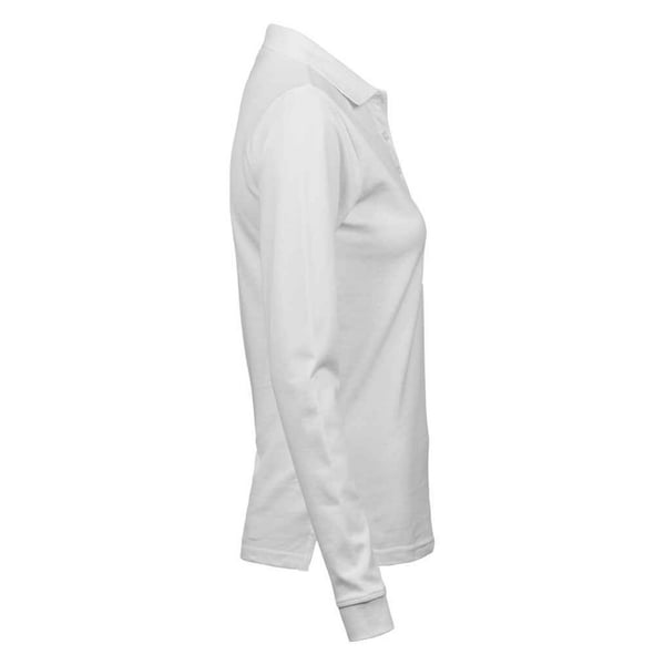 Tee Jays Womens/Ladies Luxury Stretch Long-Sleeved Polo Shirt