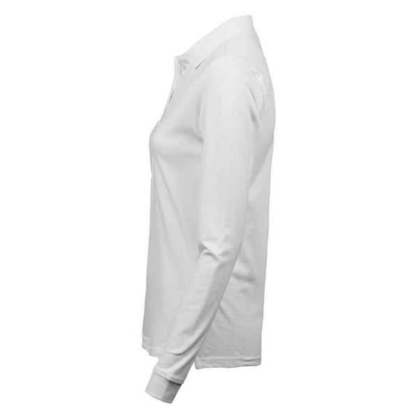 Tee Jays Womens/Ladies Luxury Stretch Long-Sleeved Polo Shirt