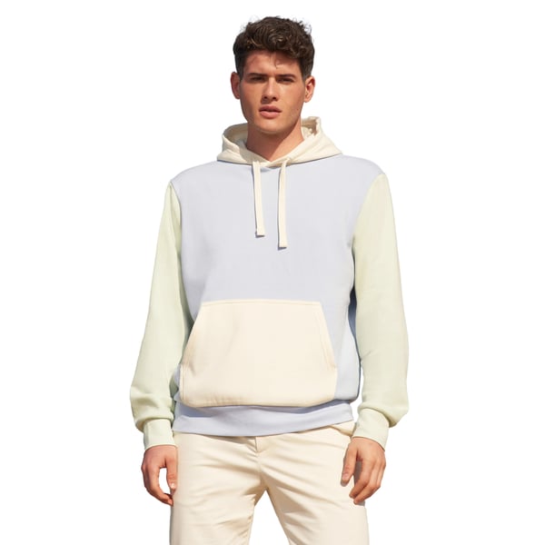SOLS Unisex Adult Collins Contrast Organic Hoodie