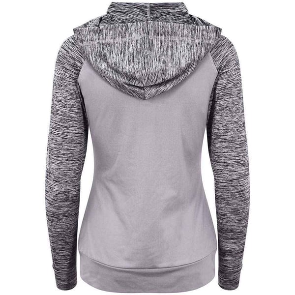 AWDis Cool Womens/Ladies Zoodie Contrast Full Zip Hoodie