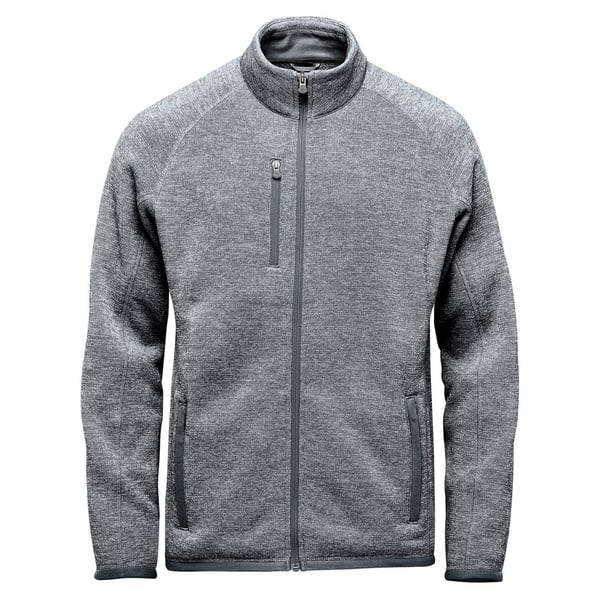 Stormtech Mens Avalante Heather Full Zip Fleece Jacket