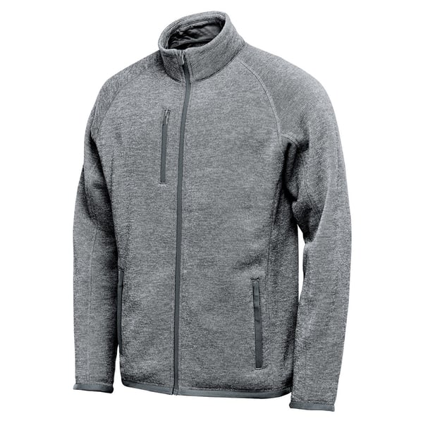 Stormtech Mens Avalante Heather Full Zip Fleece Jacket