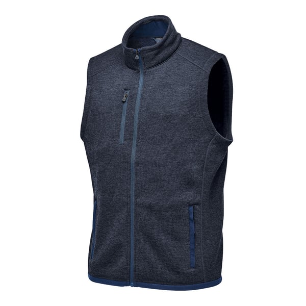 Stormtech Mens Avalante Knitted Heather Full Zip Gilet