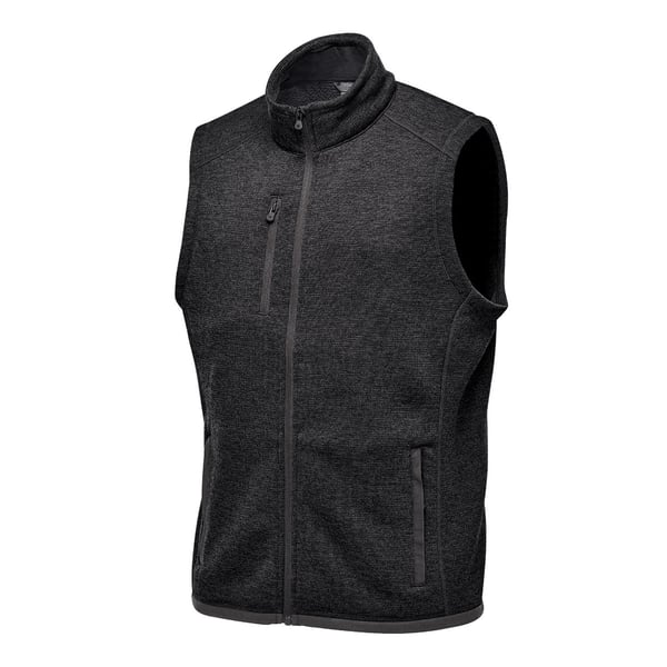 Stormtech Mens Avalante Knitted Heather Full Zip Gilet
