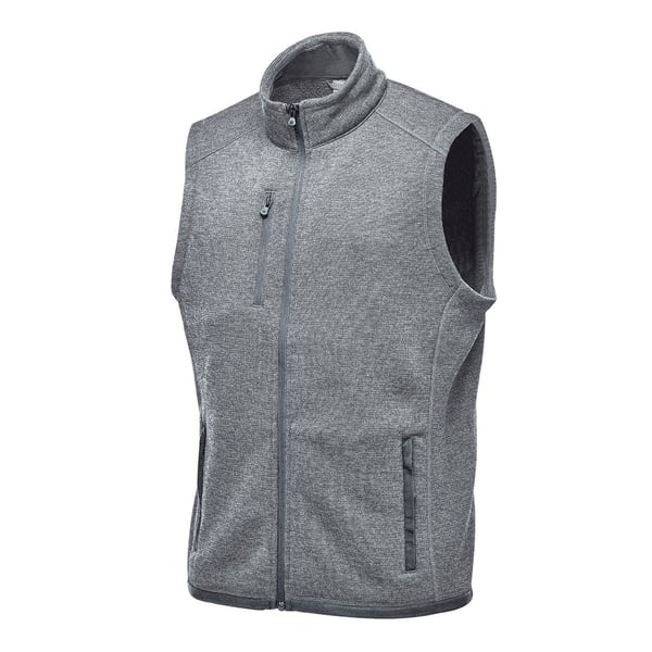 Stormtech Mens Avalante Knitted Heather Full Zip Gilet