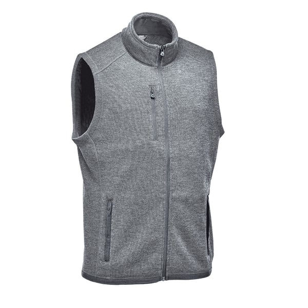 Stormtech Mens Avalante Knitted Heather Full Zip Gilet