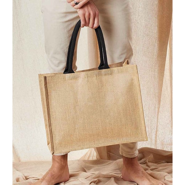Westford Mill Classic Jute Shopper Bag