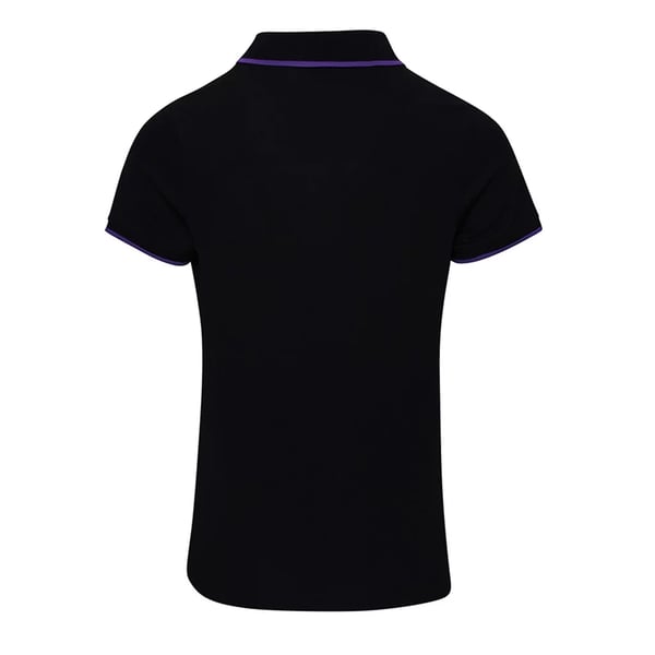 Premier Womens/Ladies Coolchecker Contrast Pique Polo Shirt