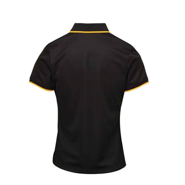 Premier Womens/Ladies Coolchecker Contrast Pique Polo Shirt