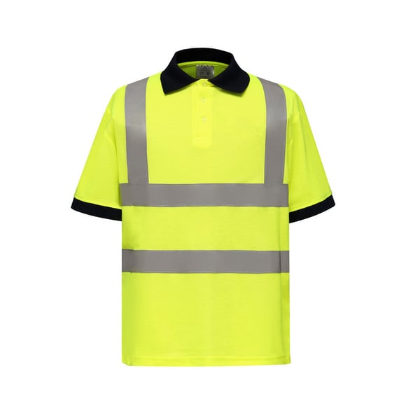Yoko Hi-Vis poloshirt til mænd