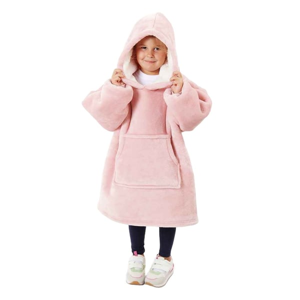 Brand Lab Childrens/Kids Glow In The Dark Oversized Hoodie Blanket