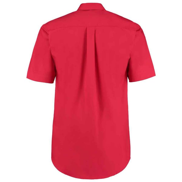 Kustom Kit Mens Oxford Short-Sleeved Formal Shirt