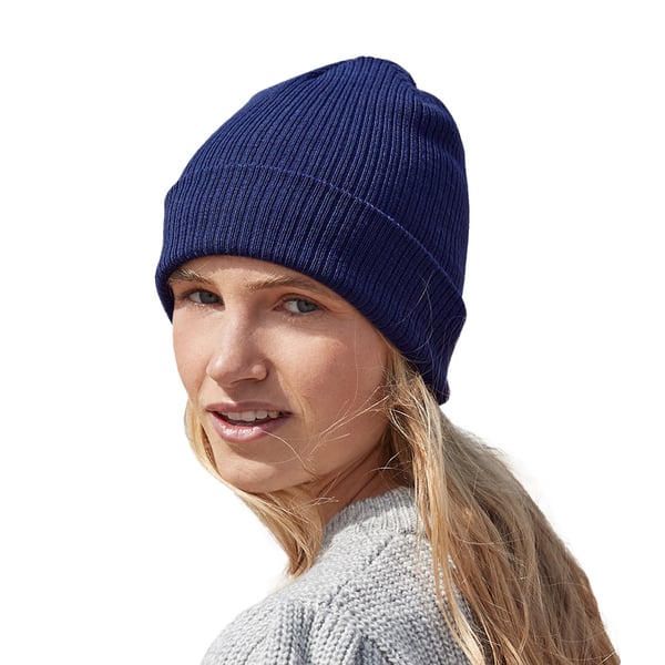 Beechfield Unisex Adult Organic Cotton Fine Knit Beanie