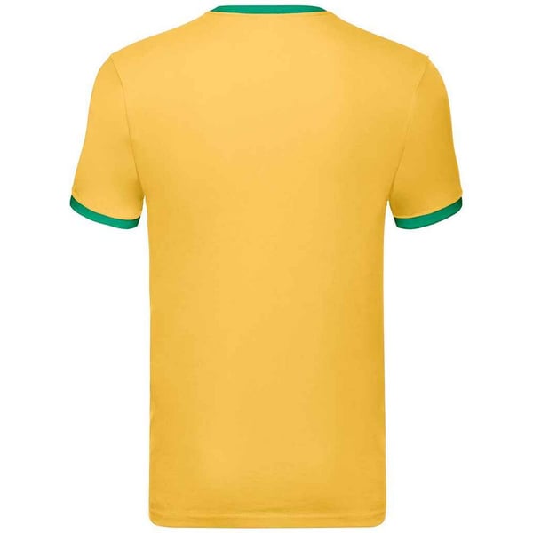 Fruit of the Loom Mens Ringer Contrast T-Shirt