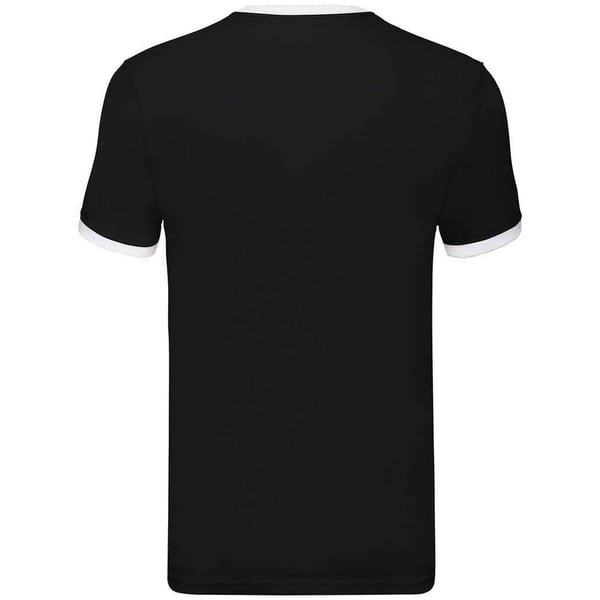 Fruit of the Loom Mens Ringer Contrast T-Shirt