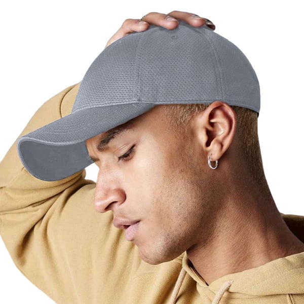 Beechfield Unisex Adult 6 Panel Air-Mesh Cap